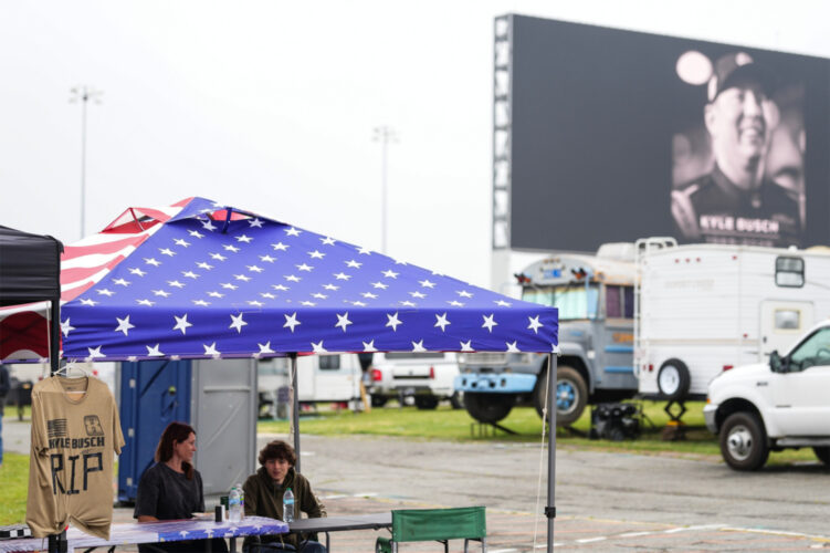 Busch was short of breath, coughing up blood before death